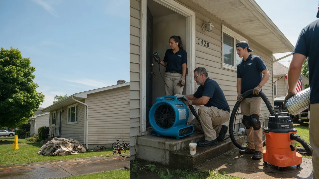 Water Damage Restoration in Means, KY near me